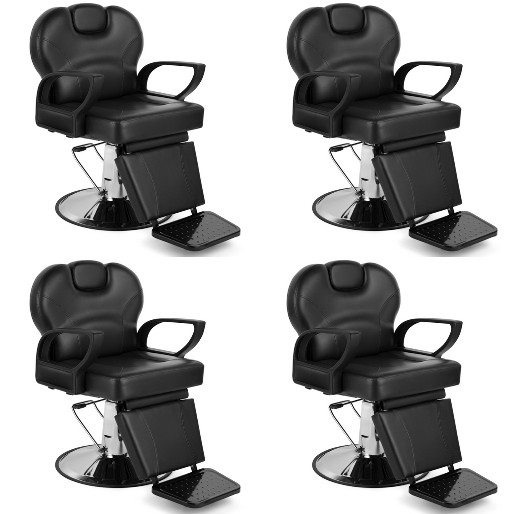 #5015 Hydraulic Reclining Barber Chair Artist hand