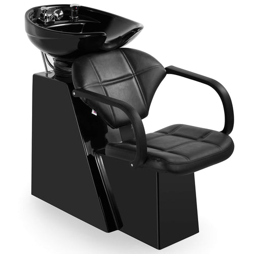 #1005 Shampoo Station Backwash Chair Shampoo Bowl Sink Unit Station Artisthand