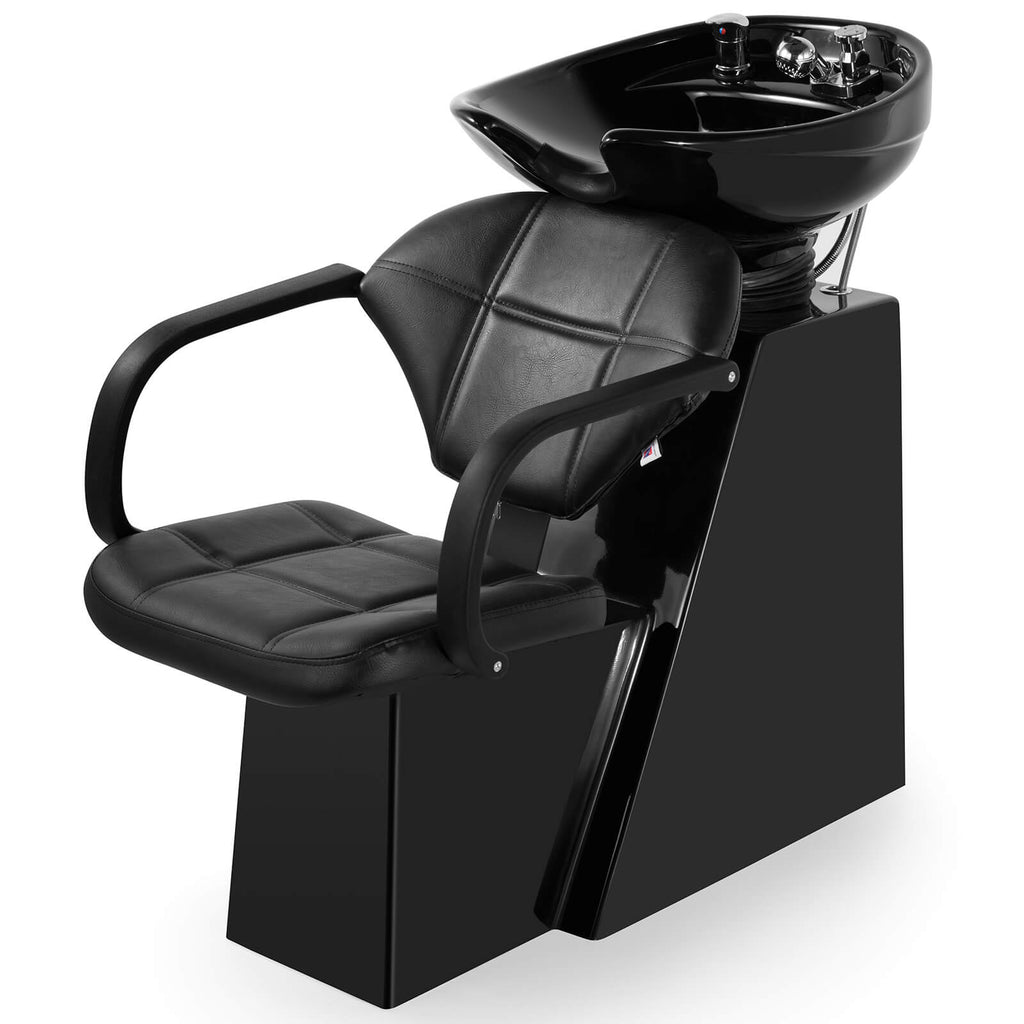 #1005 Shampoo Station Backwash Chair Shampoo Bowl Sink Unit Station Artisthand