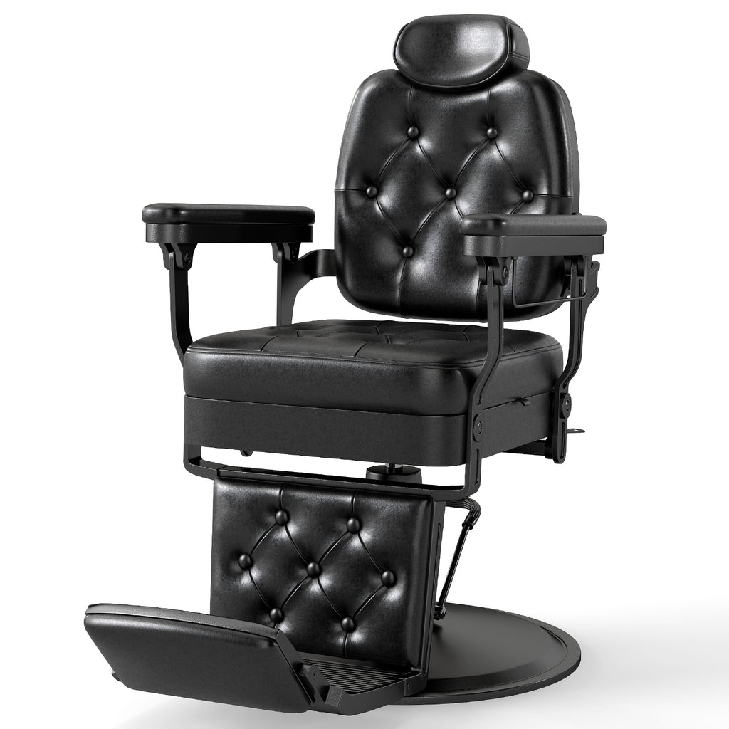 #5076 Artist hand Barber Chair for Hair Stylist, All Purpose Hydraulic Recline Salon Chair, Heavy Duty Barber Chairs, Professional Barbershop Beauty Spa Equipment