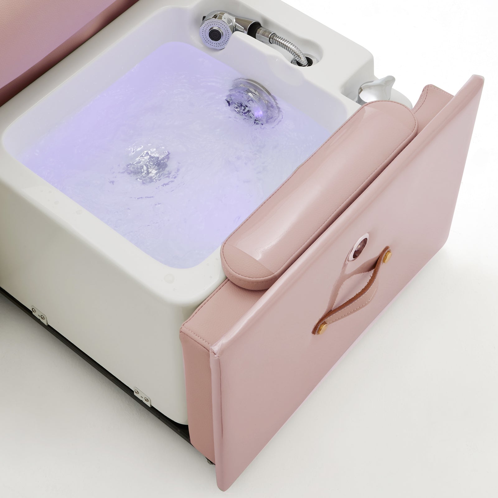 #1481 Artist hand Pedicure Spa Chair, Massage Chair, with Smart Foot Bathtub, Hand Wash, Salon Chairs for Manicure, Foot Bath