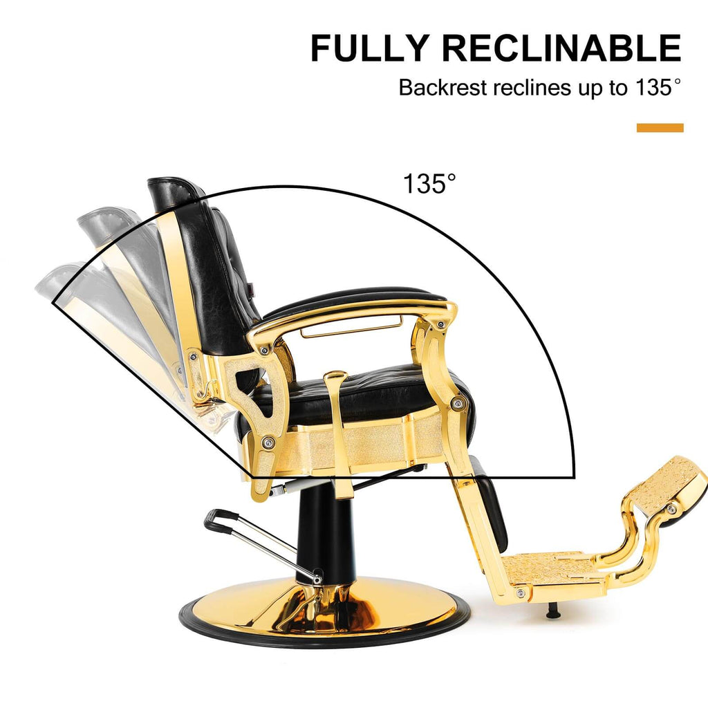 #5040 Heavy Duty Prestige Vintage Barber Chair