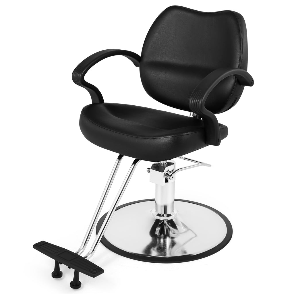 #2038 Artist Hand Classic Black Hydraulic Barber Chair Salon Spa Beauty Hair Styling