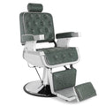 #5274 Vintage Heavy Duty Recline Hydraulic Barber Chair (Green)