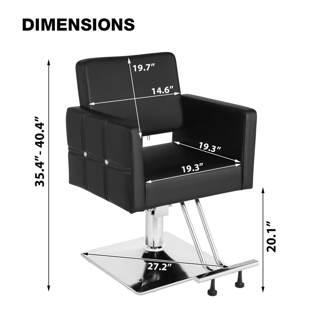 #2026 Artist Hand Heavy Duty Hydraulic Barber Chair Salon Beauty Spa 360?? Hair Styling